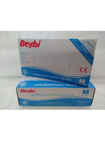 Beybi Pudralı Eldiven M  - 1 Paket Fiyatı