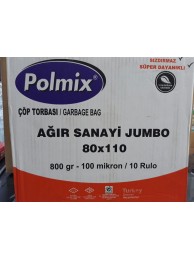 End Jumbo 80*110 800gr / 8kg 10 rulo  1 koli / 10 rulo