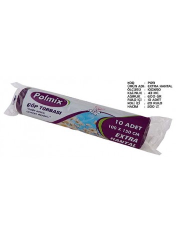 End Hantal 100x150 800gr  1 koli / 10 rulo