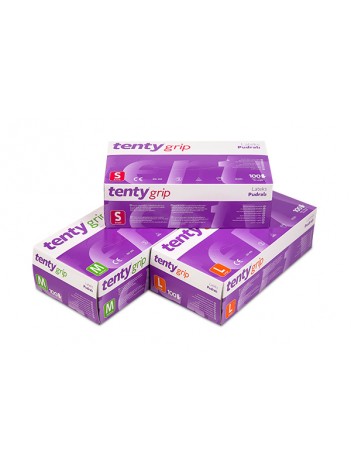 TENTY GRİP LATEKS PUDRALI MUAYENE ELDİVENİ